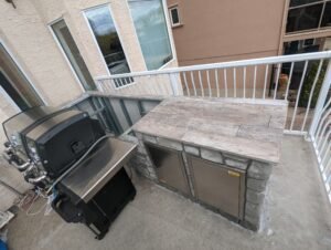 outdoor kitchen built in grill scaled