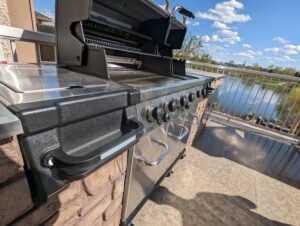 outdoor kitchen compact grill station scaled