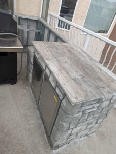outdoor kitchen pizza oven area scaled